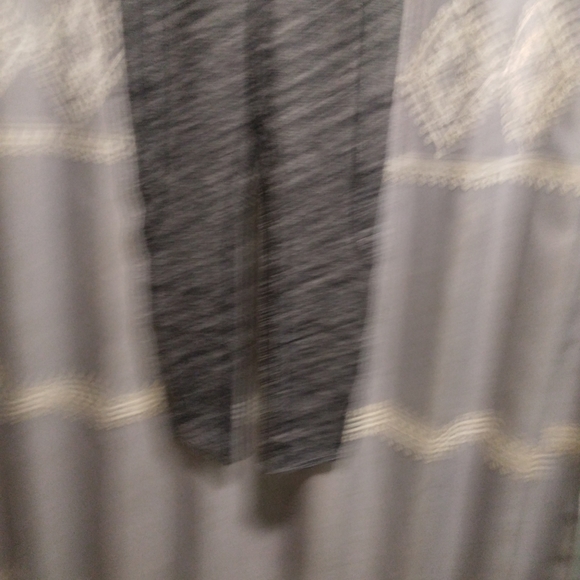 Women's Members Mark Textured Legging Small NWT grey - Picture 2 of 3